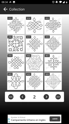 Easy Rangoli Designs android App screenshot 5